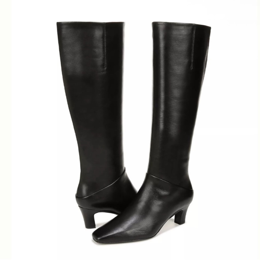 SARTO By Franco Sarto Elegant Black Knee-High Boots